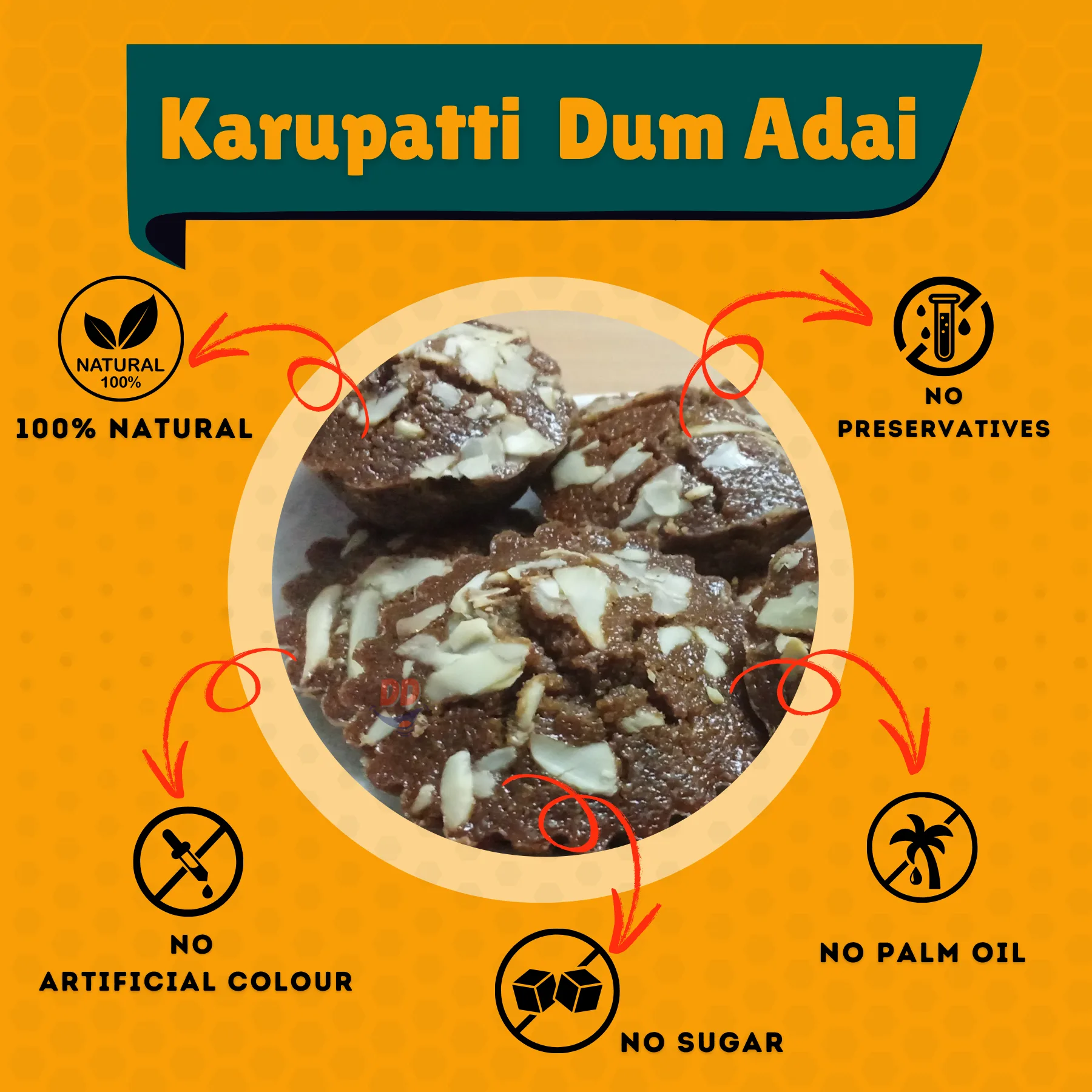 Karupatti Special Dum adai - Image 2